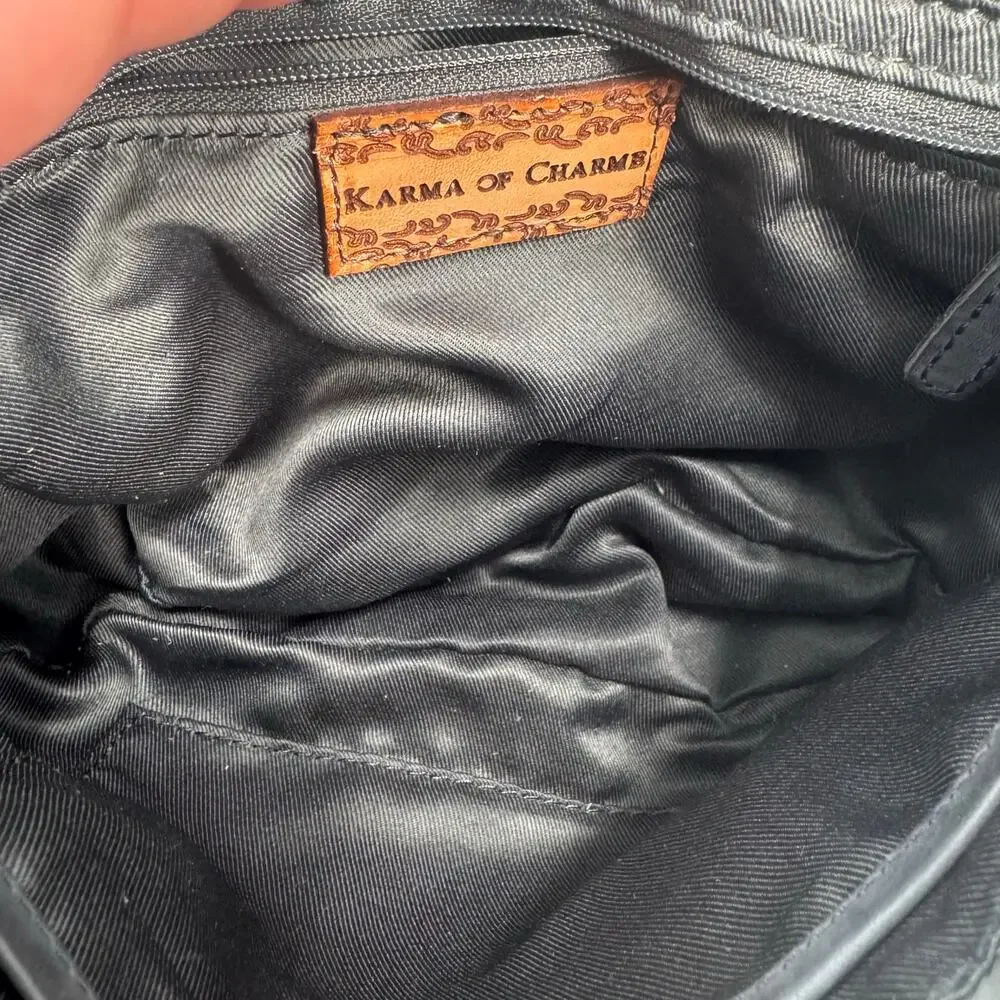 NWOT Karma of Charme Champara leather Crossbody bag - Picture 15 of 16
